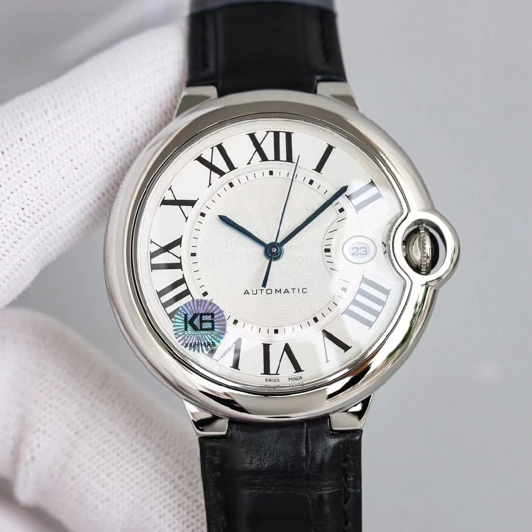 2023 New Cartier′s Blue Balloon Series Men′s Mechanical Watch Sapphire Mirror 42mm Men′s Quartz Watch