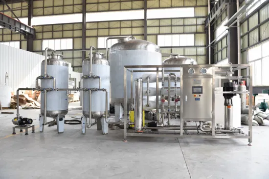 Vollautomatische industrielle unterirdische Bohrwasserfilteraufbereitungs-Reinigungssystemmaschine mit Umkehrosmose- und UV-Anlage für reine Trinkflaschen-Mineralwasseranlage